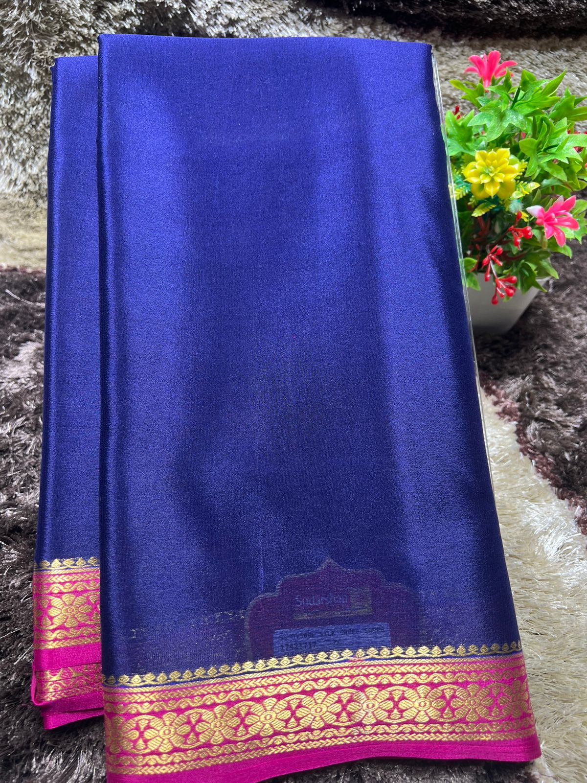 Pure Mysore Silk Saree ( 60 Grams )