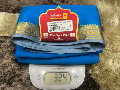Pure Mysore Silk Saree ( 60 Grams )