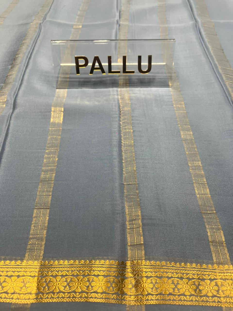 Pure Mysore Silk Saree ( 60 Grams )