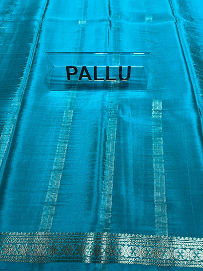 Pure Mysore Silk Saree ( 60 Grams )