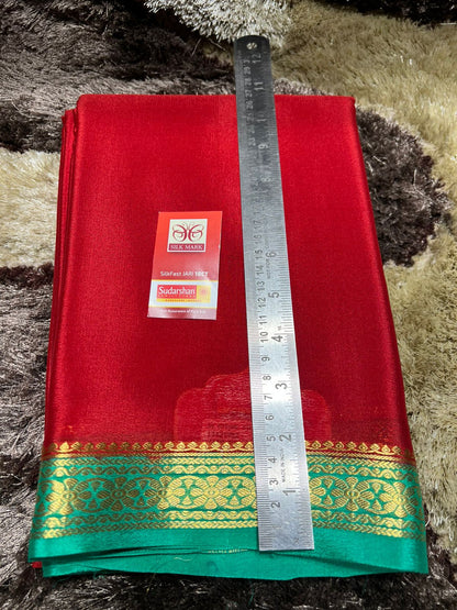 Pure Mysore Silk Saree ( 60 Grams )