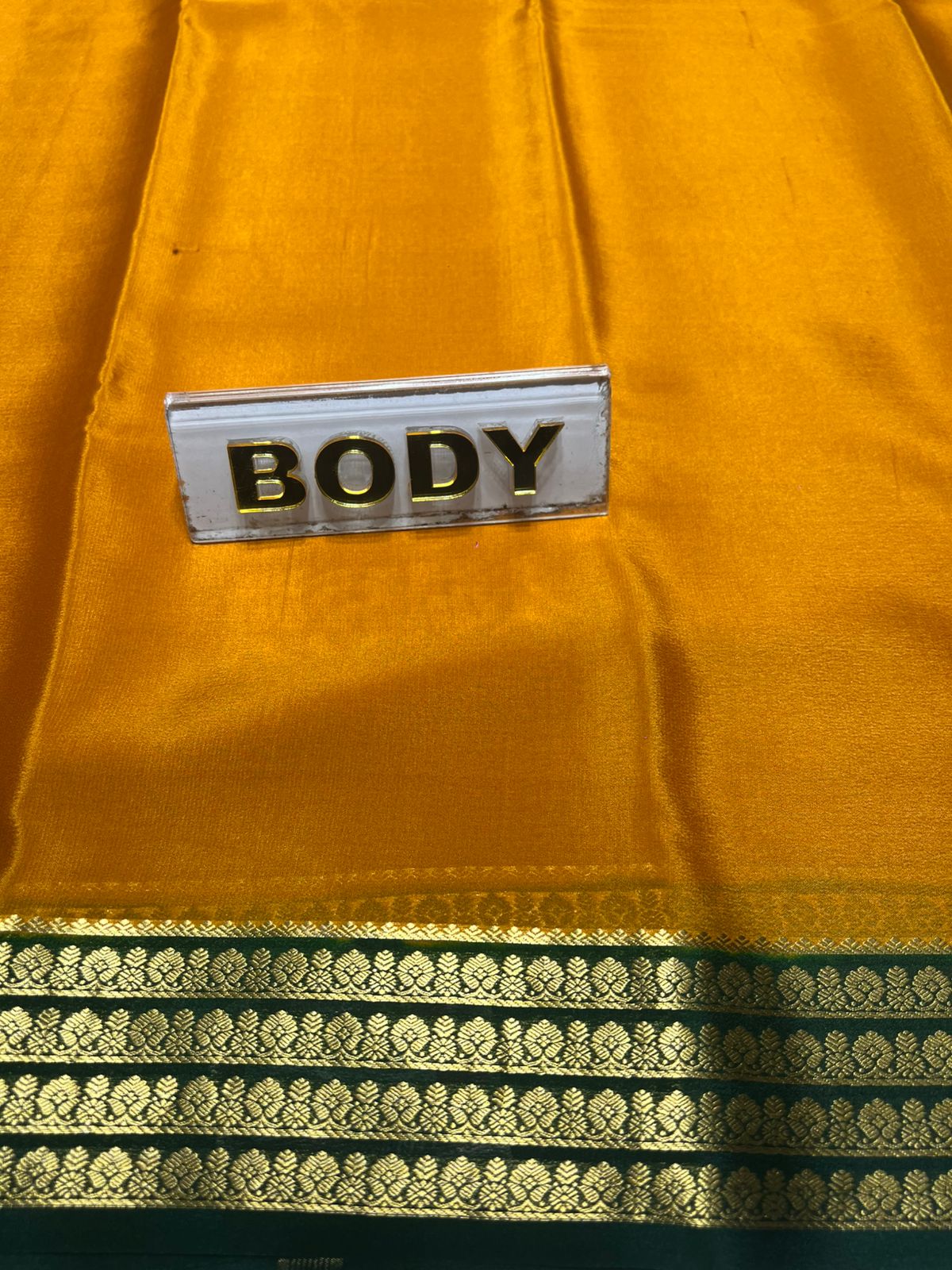 Pure Mysore Silk Saree ( 60 Grams )