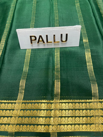 Pure Mysore Silk Saree ( 60 Grams )