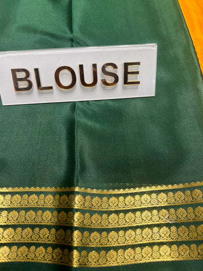 Pure Mysore Silk Saree ( 60 Grams )