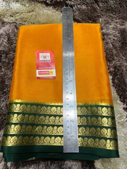 Pure Mysore Silk Saree ( 60 Grams )