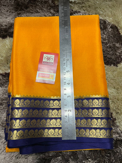 Pure Mysore Silk Saree ( 60 Grams )
