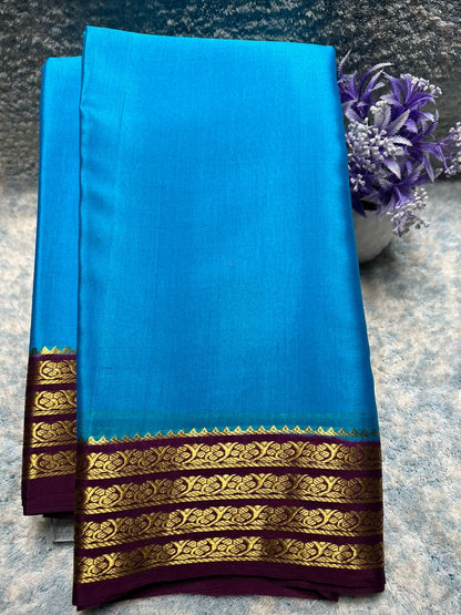 Pure Mysore Silk Saree ( 60 Grams )