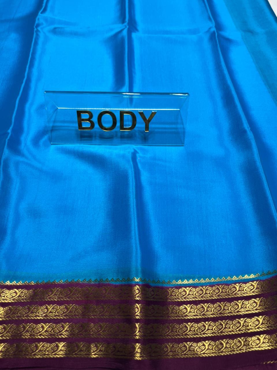 Pure Mysore Silk Saree ( 60 Grams )