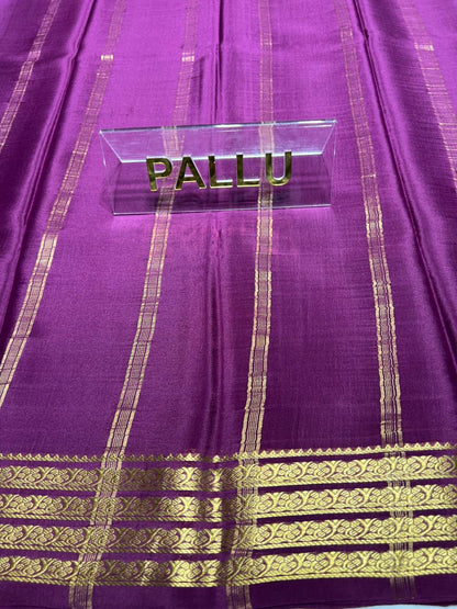 Pure Mysore Silk Saree ( 60 Grams )
