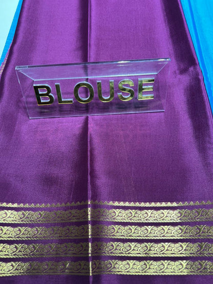 Pure Mysore Silk Saree ( 60 Grams )