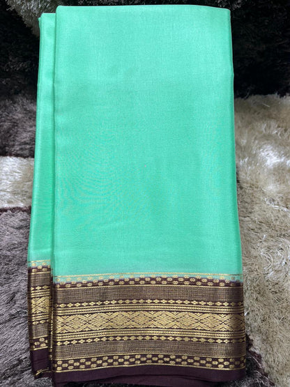 Pure Mysore Silk Saree ( 60 Grams )