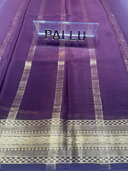 Pure Mysore Silk Saree ( 60 Grams )