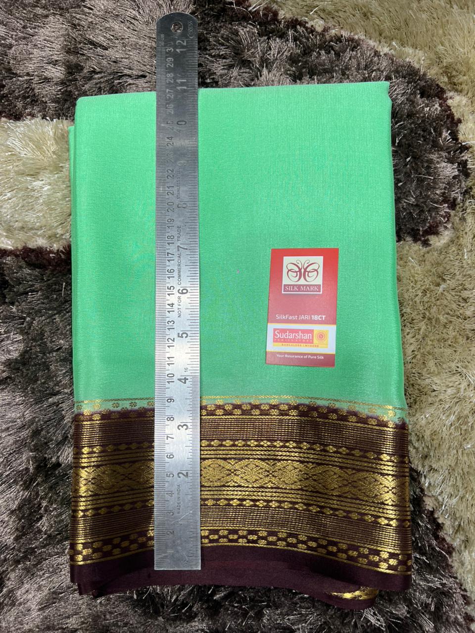 Pure Mysore Silk Saree ( 60 Grams )