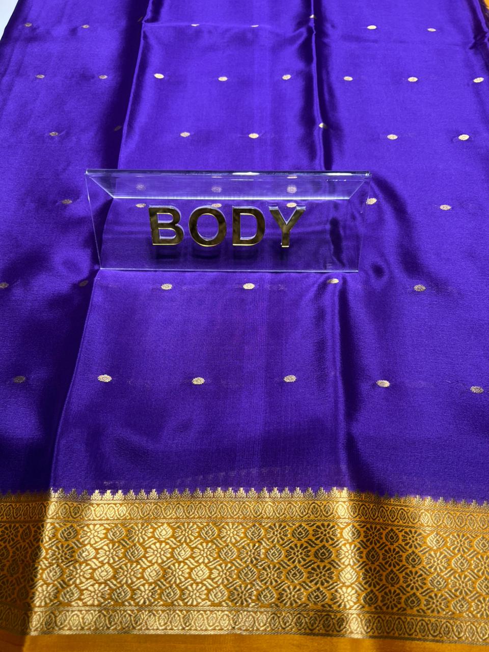 Pure Mysore Silk Saree ( 60 Grams )
