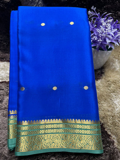 Pure Mysore Silk Saree ( 60 Grams )