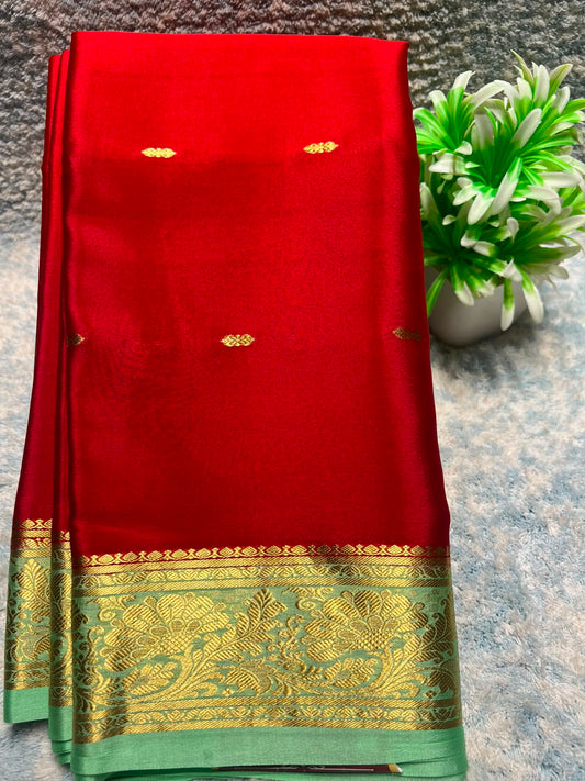 Pure Mysore Silk Saree ( 60 Grams )
