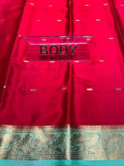 Pure Mysore Silk Saree ( 60 Grams )