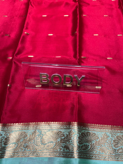 Pure Mysore Silk Saree ( 60 Grams )