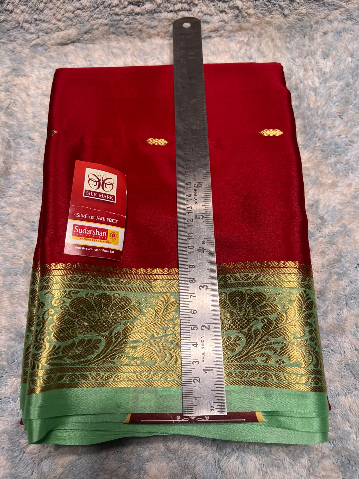 Pure Mysore Silk Saree ( 60 Grams )