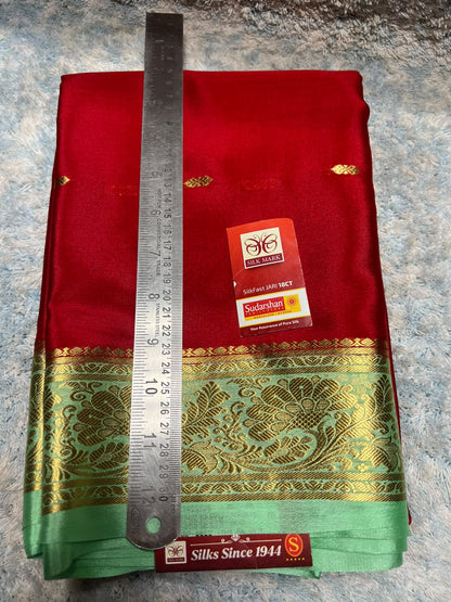 Pure Mysore Silk Saree ( 60 Grams )