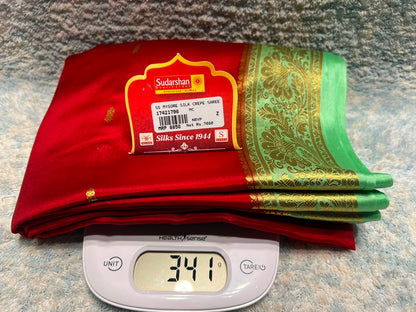 Pure Mysore Silk Saree ( 60 Grams )