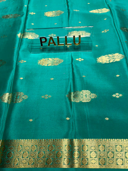Pure Mysore Silk Saree ( 60 Grams )