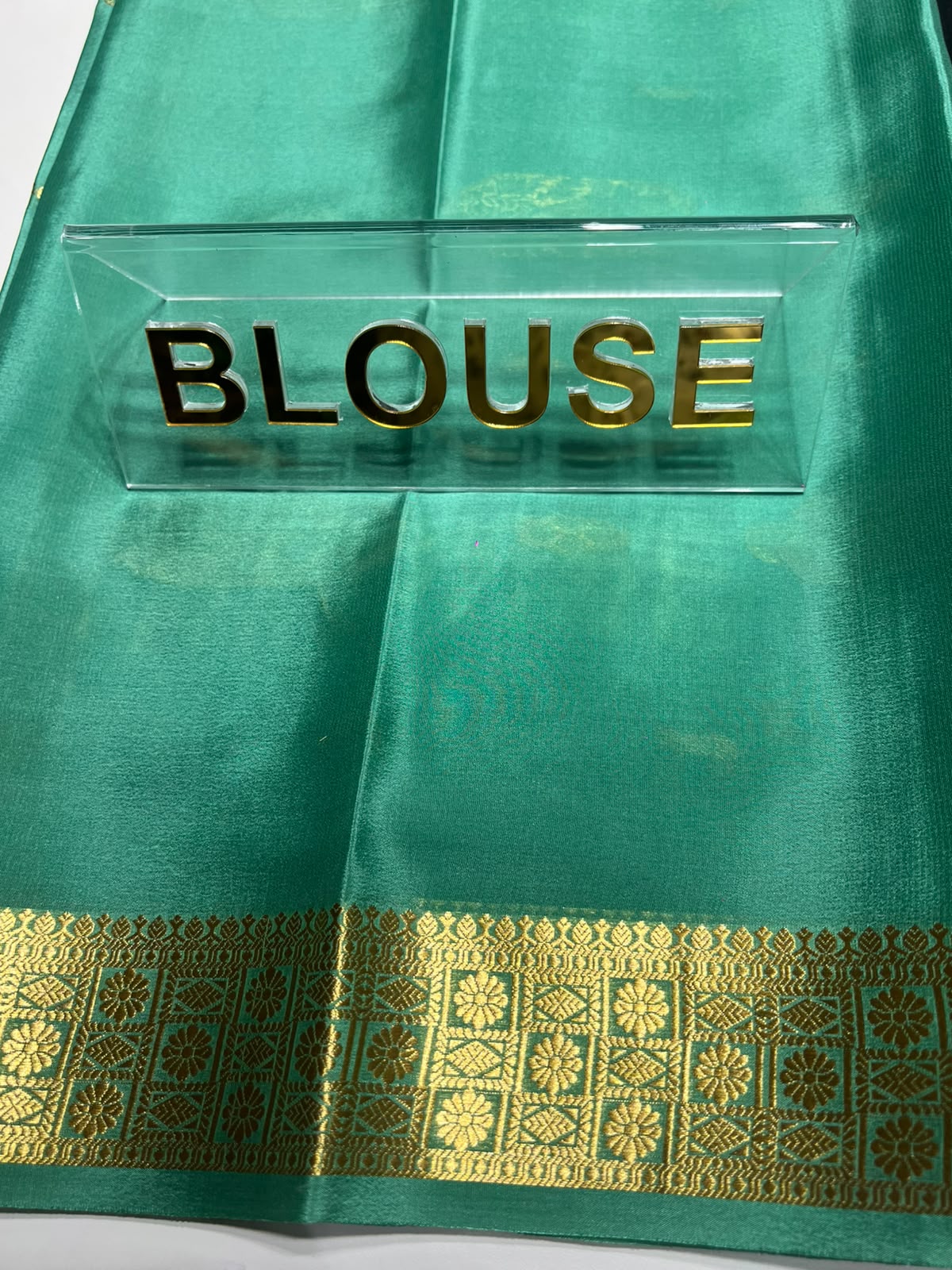 Pure Mysore Silk Saree ( 60 Grams )