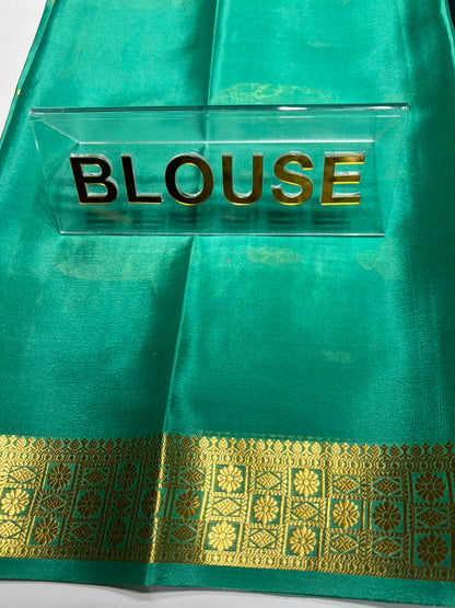 Pure Mysore Silk Saree ( 60 Grams )