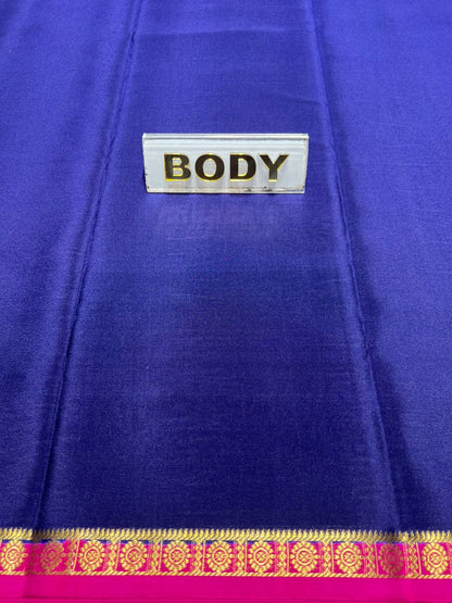 Pure Mysore Silk Saree.