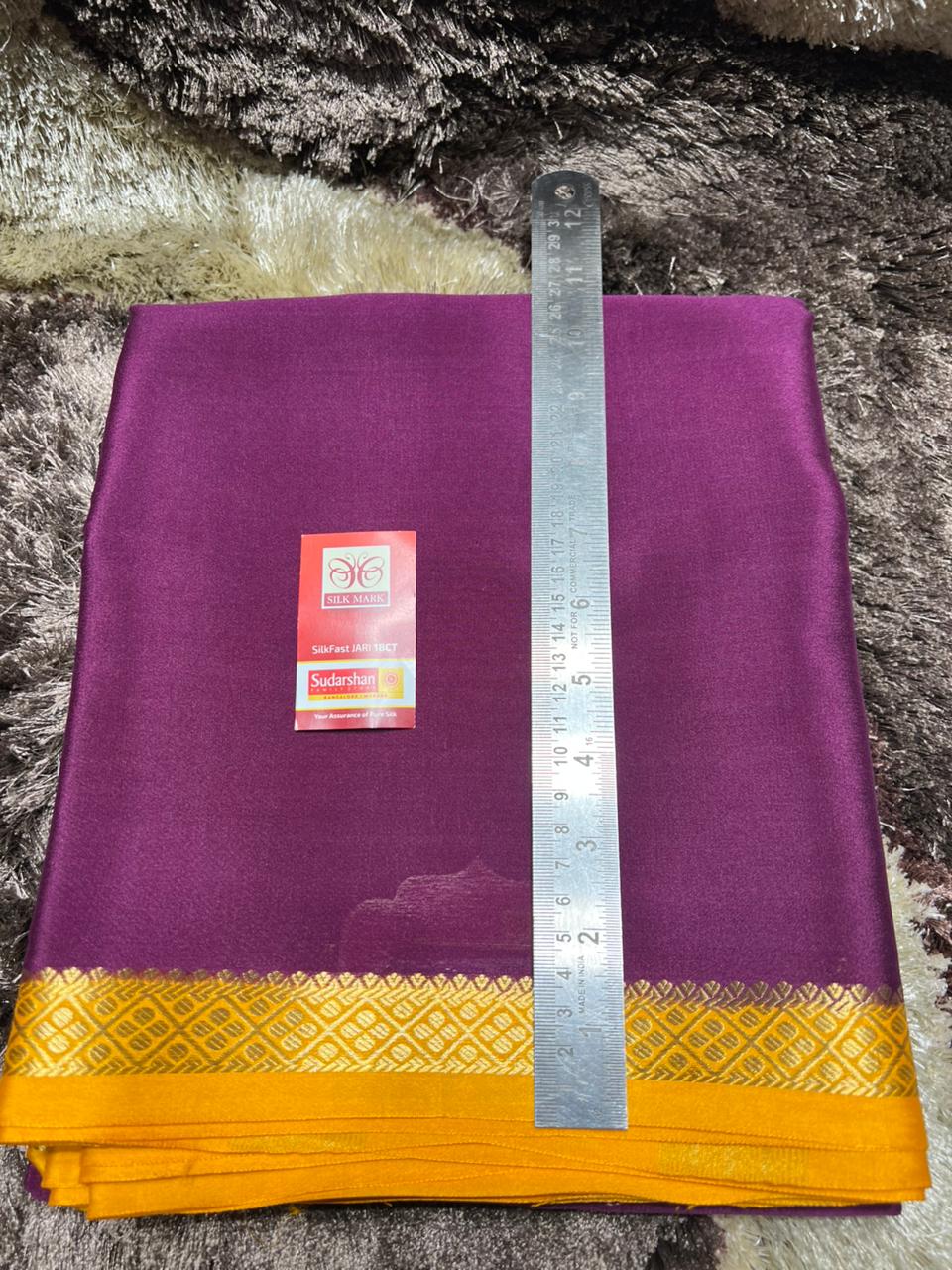 Pure Mysore Silk Saree.