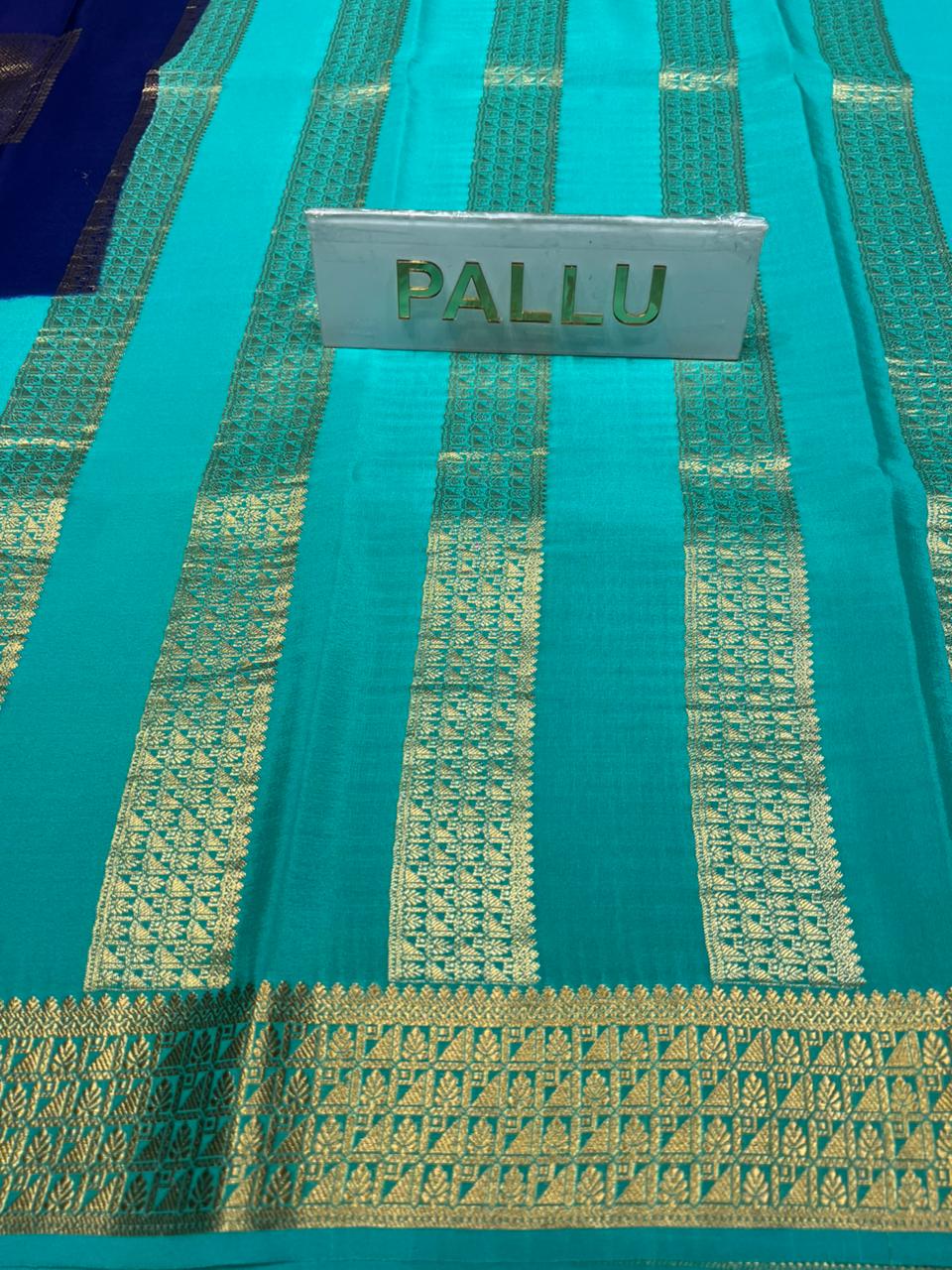 Pure Mysore Silk Saree.