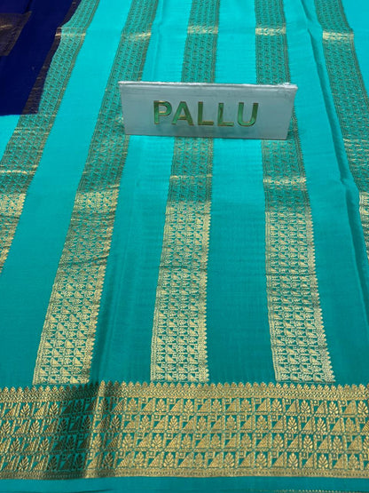 Pure Mysore Silk Saree.