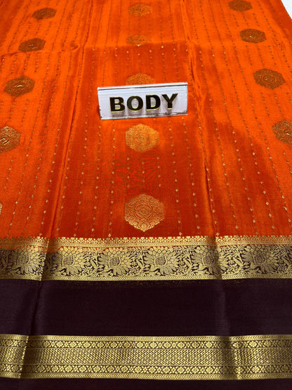 Pure Mysore Silk Saree.
