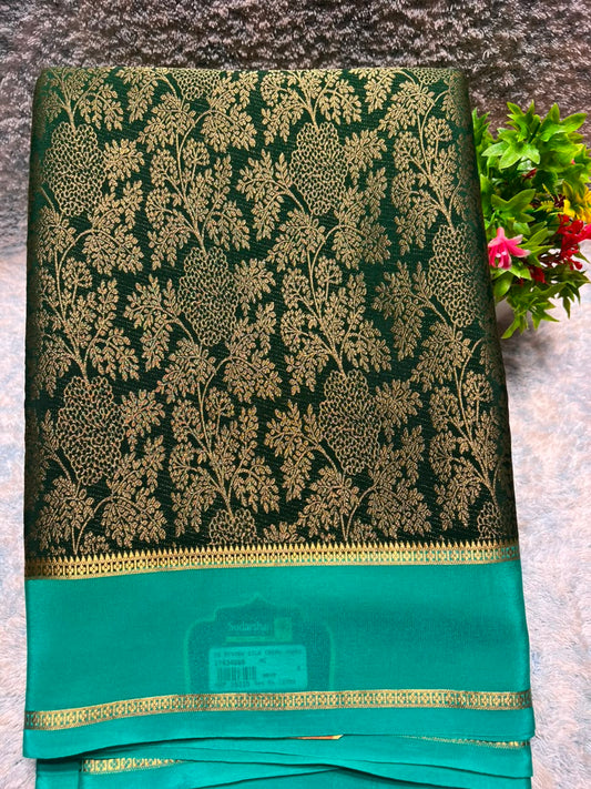 Pure Mysore Silk Saree.
