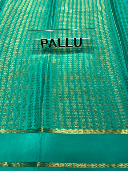 Pure Mysore Silk Saree.