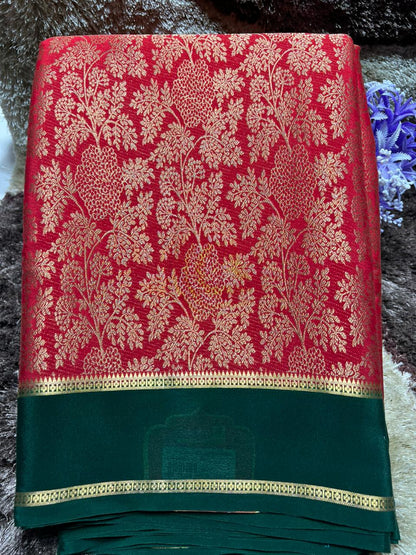 Pure Mysore Silk Saree.