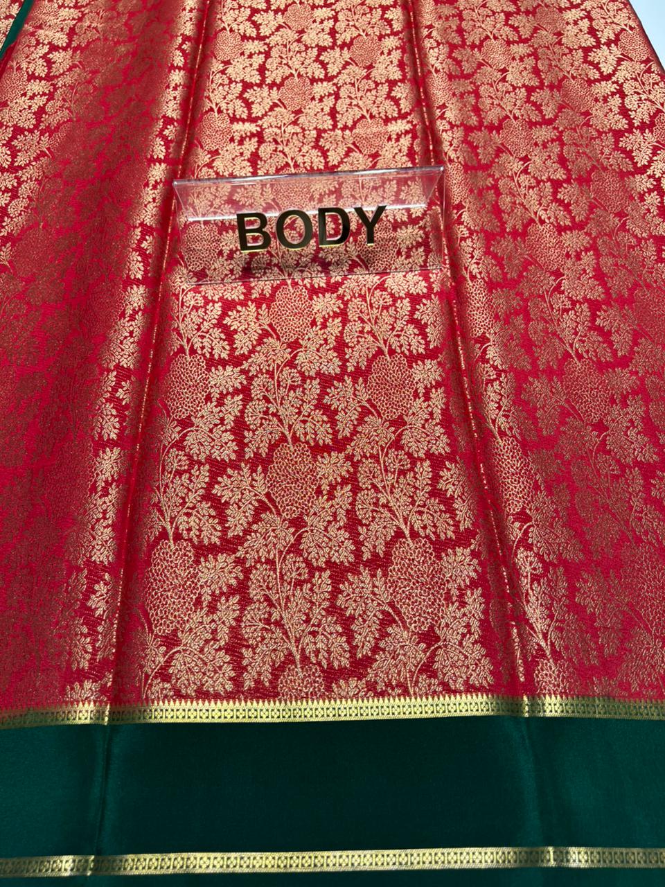 Pure Mysore Silk Saree.
