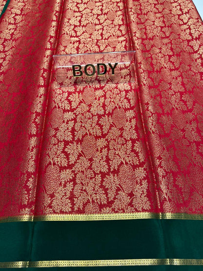Pure Mysore Silk Saree.