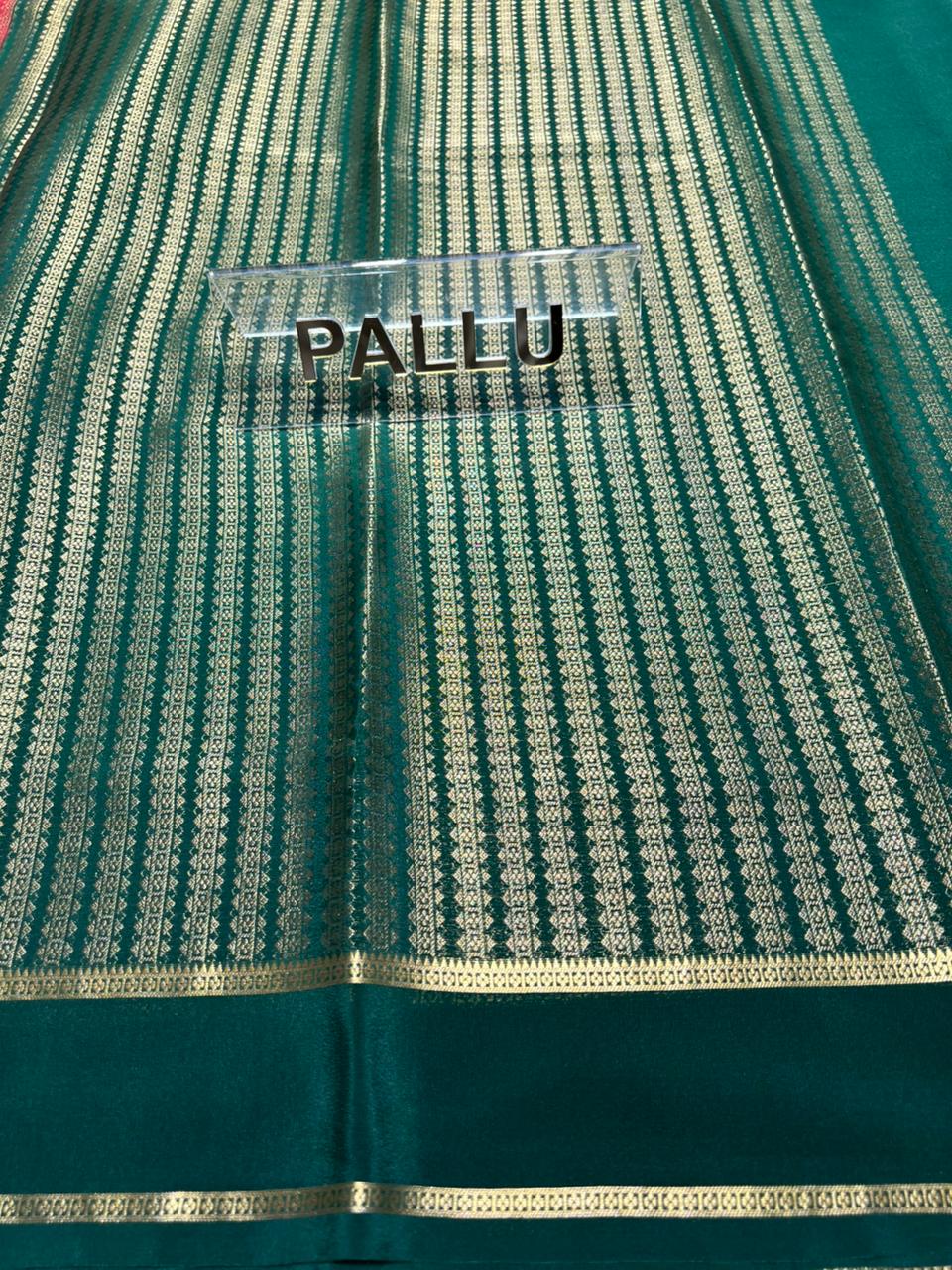 Pure Mysore Silk Saree.