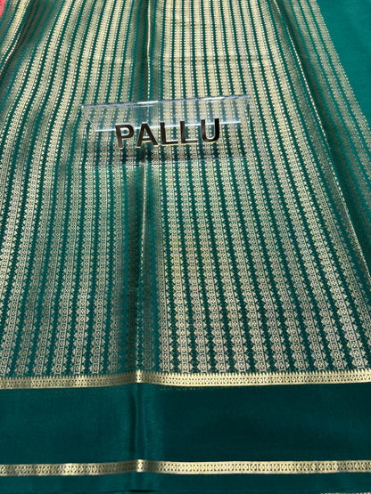 Pure Mysore Silk Saree.