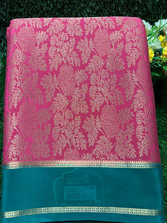 Pure Mysore Silk Saree.