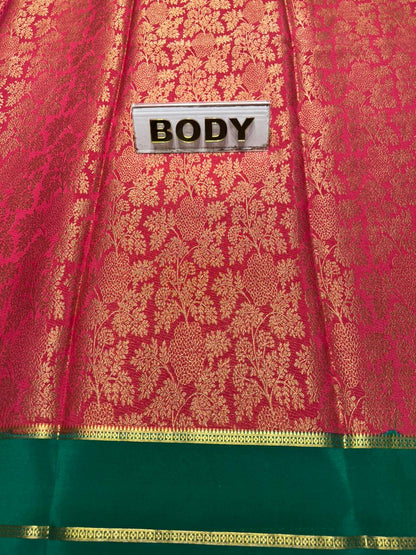 Pure Mysore Silk Saree.