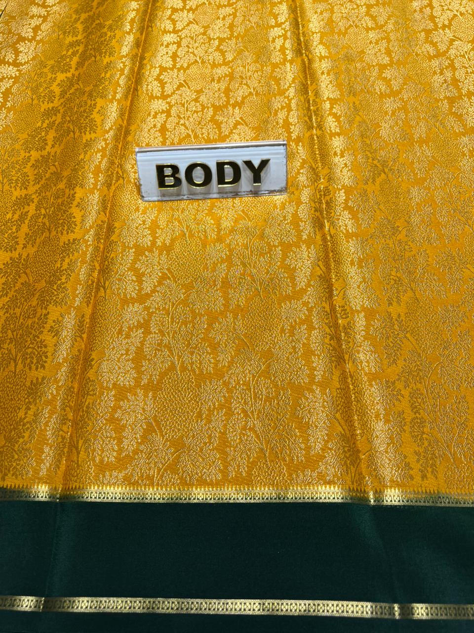 Pure Mysore Silk Saree.