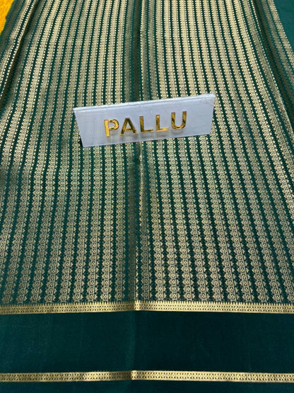 Pure Mysore Silk Saree.