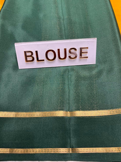 Pure Mysore Silk Saree.