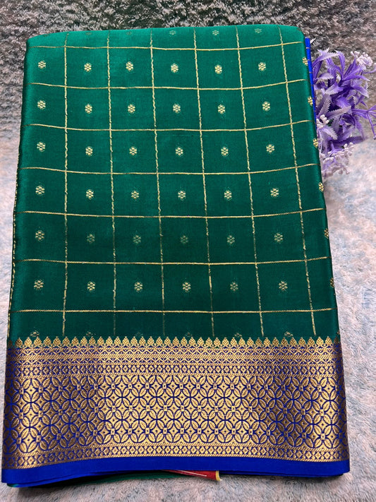 Pure Mysore Silk Saree.