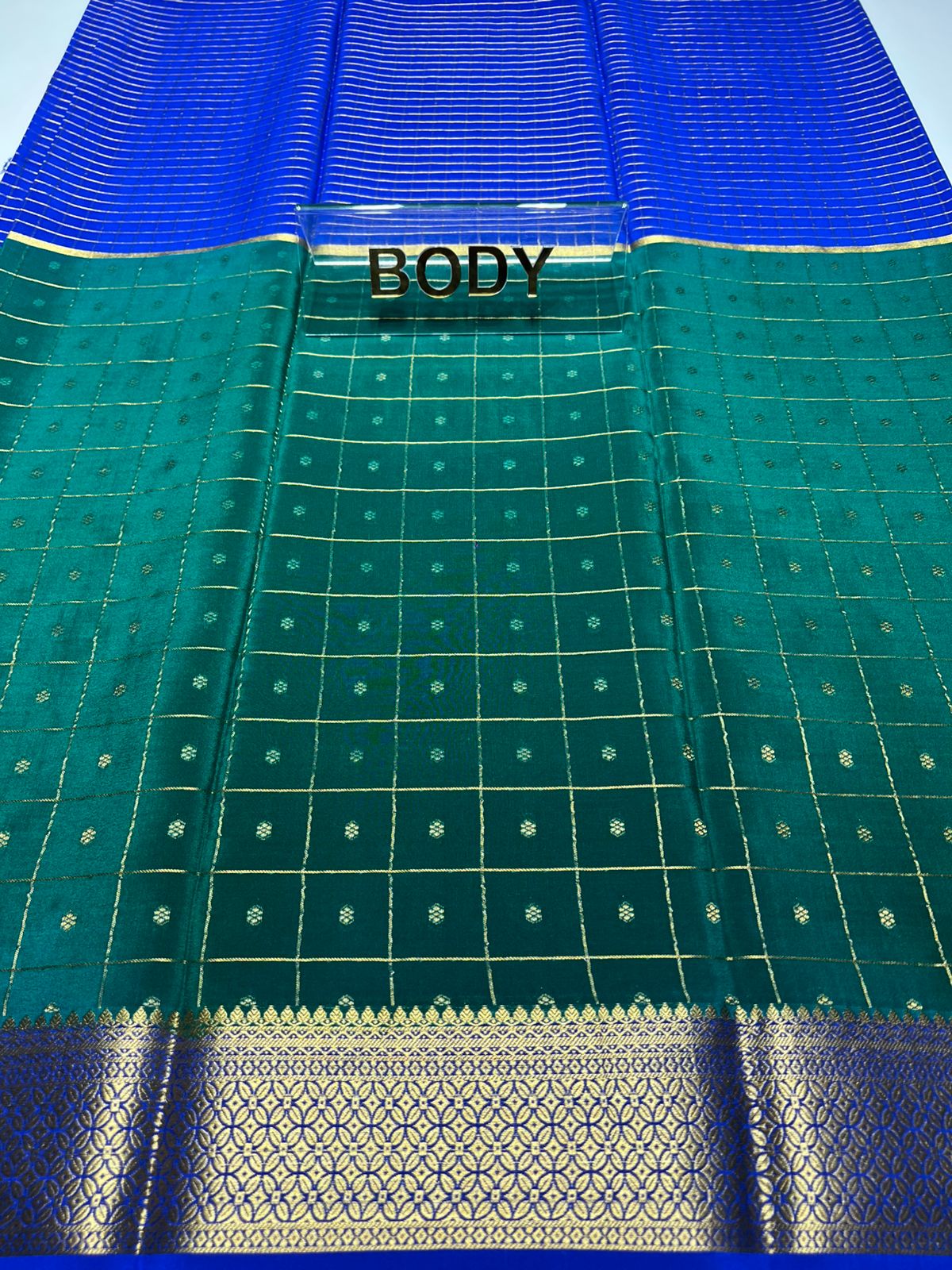 Pure Mysore Silk Saree.