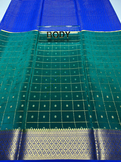 Pure Mysore Silk Saree.
