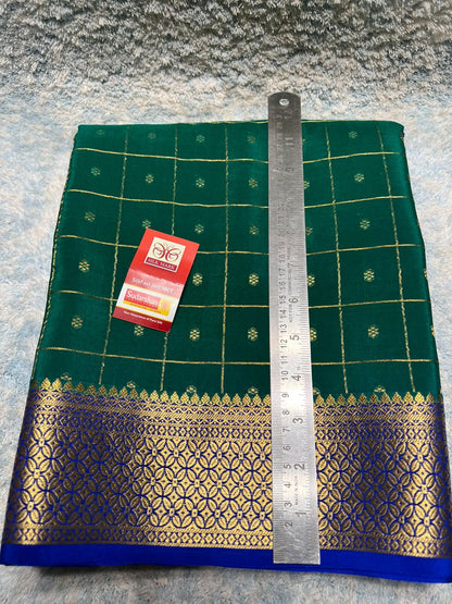 Pure Mysore Silk Saree.