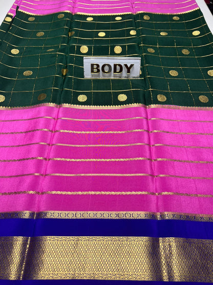 Pure Mysore Silk Saree.